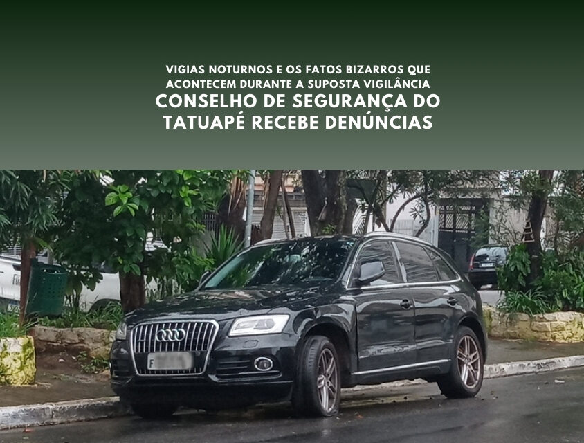 Conseg Tatuapé recebe denúncia sobre a poluição sonora de vigias noturnos, assista ao vídeo