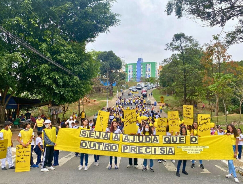 Projeto “Setembro Amarelo: Caminhada pela Vida” valoriza a saúde mental