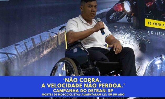 Campanha do Detran-SP choca, mas faz motociclistas repensarem mudanças de comportamentos, vídeo