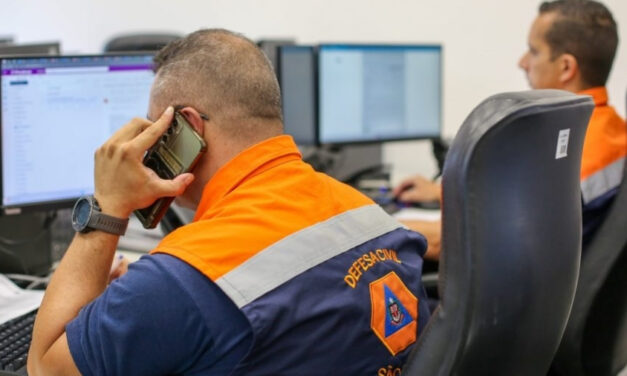 Defesa Civil envia alerta aos celulares sobre chegada do ciclone extratropical no estado