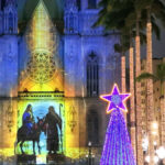 Prefeito acende as luzes da Catedral da Sé oficializando o Natal Iluminado de 2025