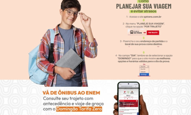 Enem 2025 em São Paulo: SPTrans orienta estudantes para planejarem seus deslocamentos