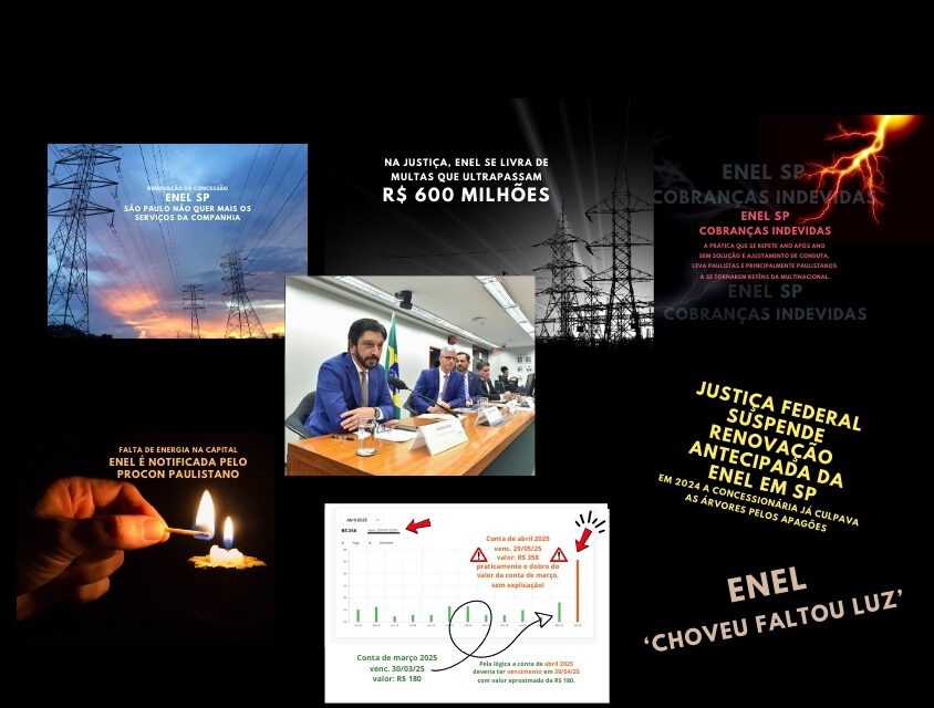 Falta de energia elétrica em SP: concessão da Enel no estado deve ser encerrada