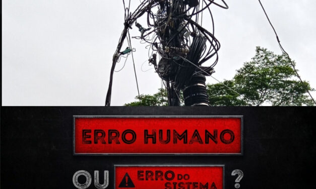 Fiação exposta nas ruas revela desorganização das operadoras de telefonia