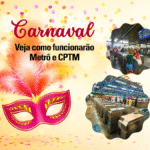 Transportes Metropolitanos terão operação 24 horas para o Carnaval 2026
