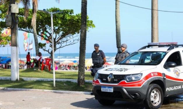 Operação Verão no litoral de SP termina com queda de quase 40% nos roubos no litoral