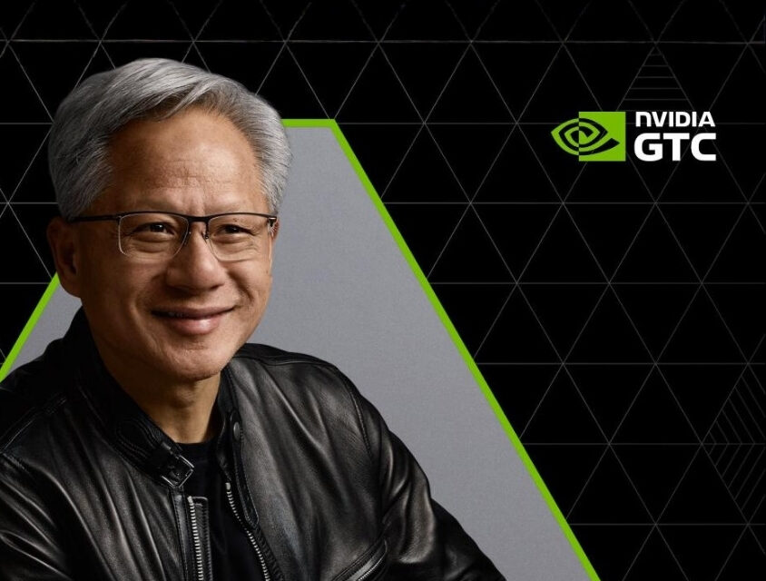 CEO da NVIDIA, Jensen Huang, e líderes globais de tecnologia apresentam a Era da IA no GTC 2026