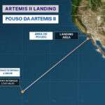 Artemis II está chegando de sua viagem à Lua