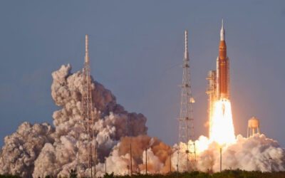 NASA lança missão Artemis II e leva astronautas à Lua em voo histórico após meio século