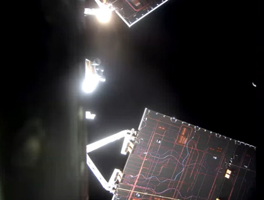 No sétimo dia a espaçonave Orion conclui queima de correção com sucesso