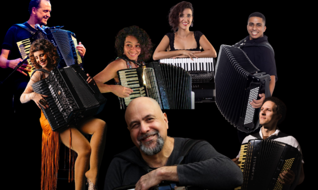 Sanfona paulista reúne 15 acordeonistas no Teatro Paulo Eiró em celebração à pluralidade do fole