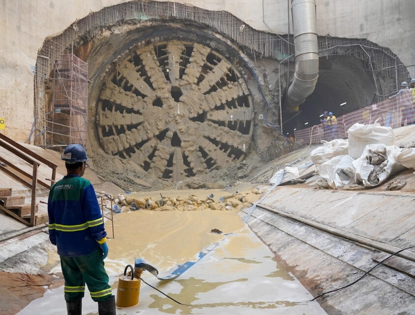 Linha 2-Verde: Metrô inicia montagem do tatuzão “Hebe Camargo” na Penha