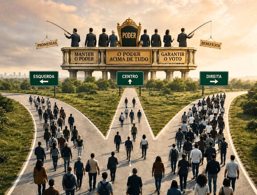 Tudo pelo poder: o comportamento de quem manda porque pode e obedece quem marcha