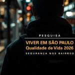 “Viver em São Paulo”: aumento de policiamento nos bairros é prioridade da população, aponta pesquisa