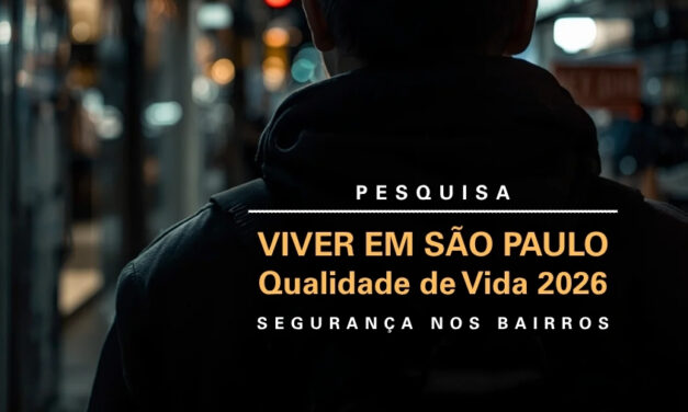 “Viver em São Paulo”: aumento de policiamento nos bairros é prioridade da população, aponta pesquisa
