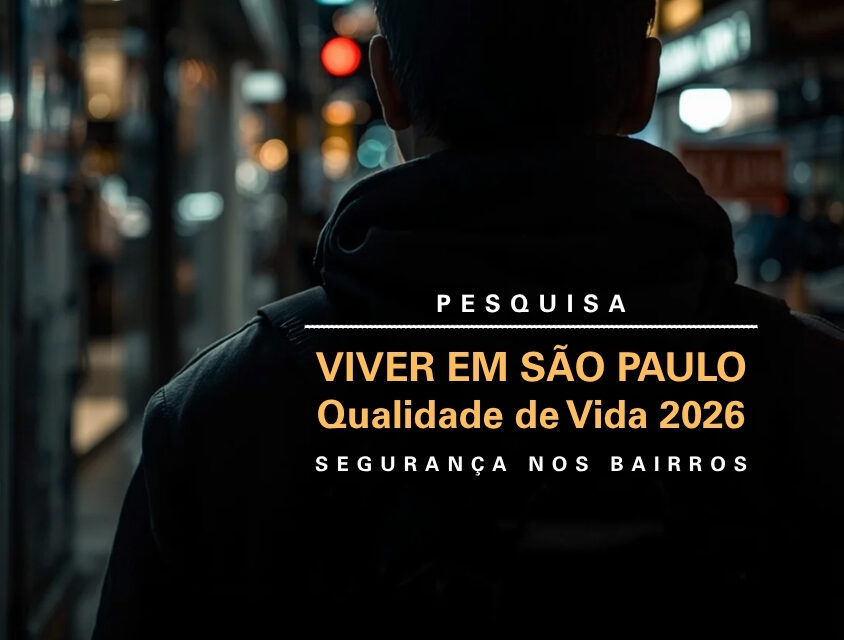 “Viver em São Paulo”: aumento de policiamento nos bairros é prioridade da população, aponta pesquisa