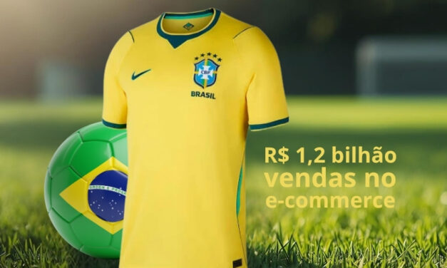 Efeito Copa no e-commerce: camisa da seleção movimenta R$ 1,2 bilhão