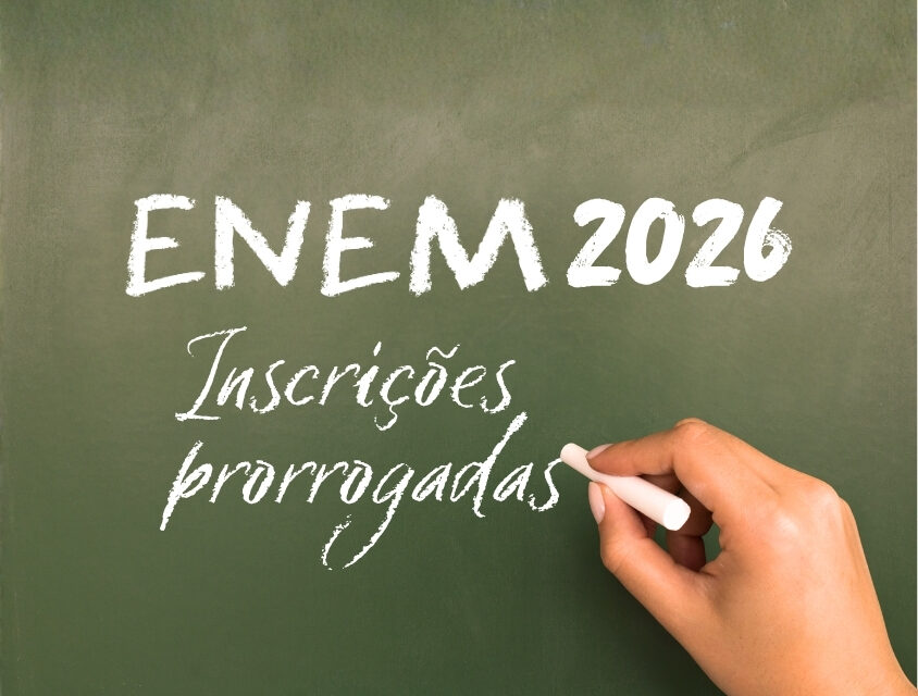 Inscrições para o Enem 2026 são prorrogadas até o dia 12 de junho