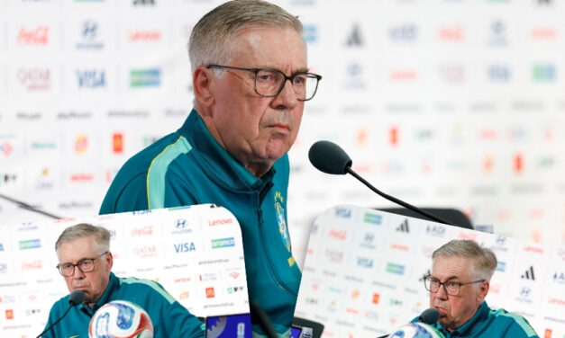 Ancelotti assume o Brasil na Copa: “Responsabilidade e honra”