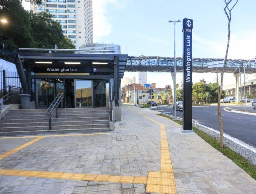 Governo de SP inaugura estação Washington Luís e conclui 1ª fase da Linha 17-Ouro