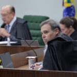 André Mendonça e Gilmar Mendes travam bate-boca no STF sobre métodos da Operação Compliance Zero