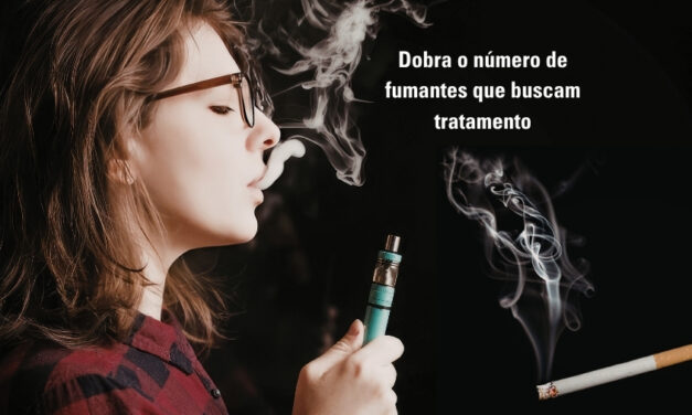 Dobra o número de fumantes que usam cigarro eletrônico e buscam tratamento na Unifesp