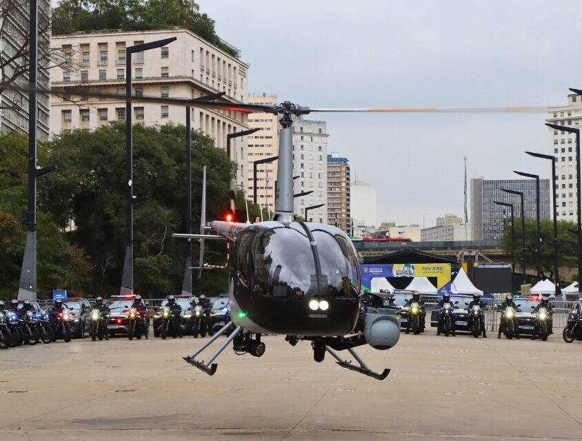 Smart Sampa Cidadão e SmartCop: SP amplia cerco ao crime com helicóptero e app