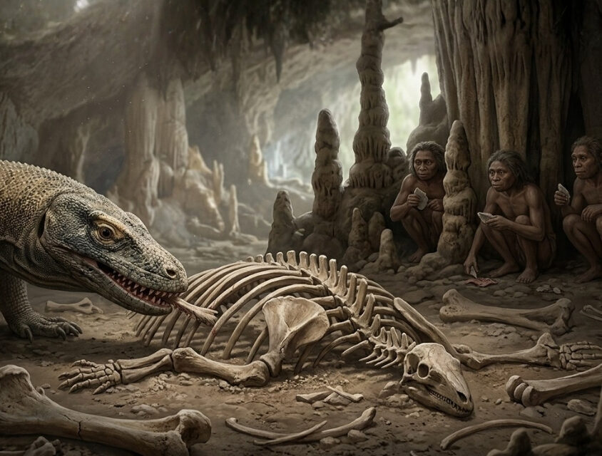 Nova reviravolta na evolução humana diz respeito a “Hobbits” e aos Dragões de Komodo da Indonésia