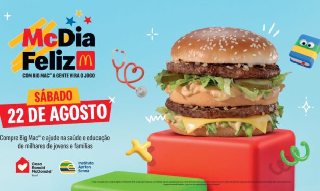 Tíquetes antecipados do McDia Feliz 2026 já estão disponíveis no app do McDonald’s