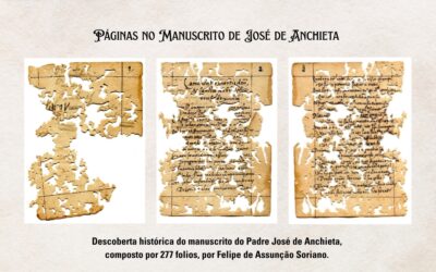 Manuscrito inédito de Anchieta: pesquisa revela detalhes da fundação de SP e de sua juventude