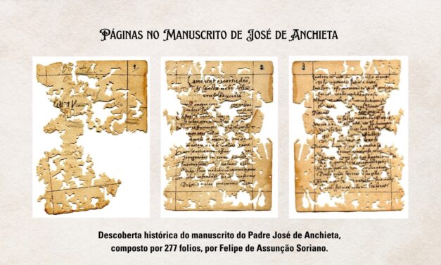 Manuscrito inédito de Anchieta: pesquisa revela detalhes da fundação de SP e de sua juventude