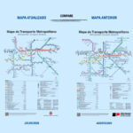 Mapa do Transporte Metropolitano de SP é atualizado com novas linhas e 188 estações