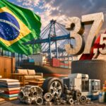 Sobretaxa comercial dos Estados Unidos eleva tarifa combinada sobre produtos brasileiros a 37,5%