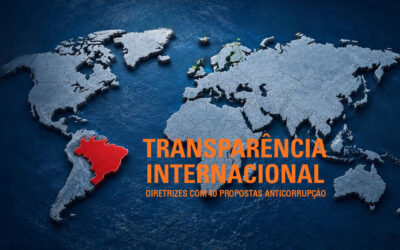 Transparência Internacional lança diretrizes com 40 propostas anticorrupção para governos estaduais