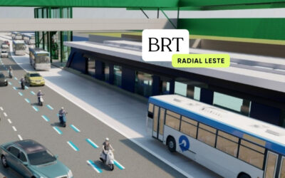 Radial Leste tem alterações na faixa reversível devido a obras do BRT em São Paulo
