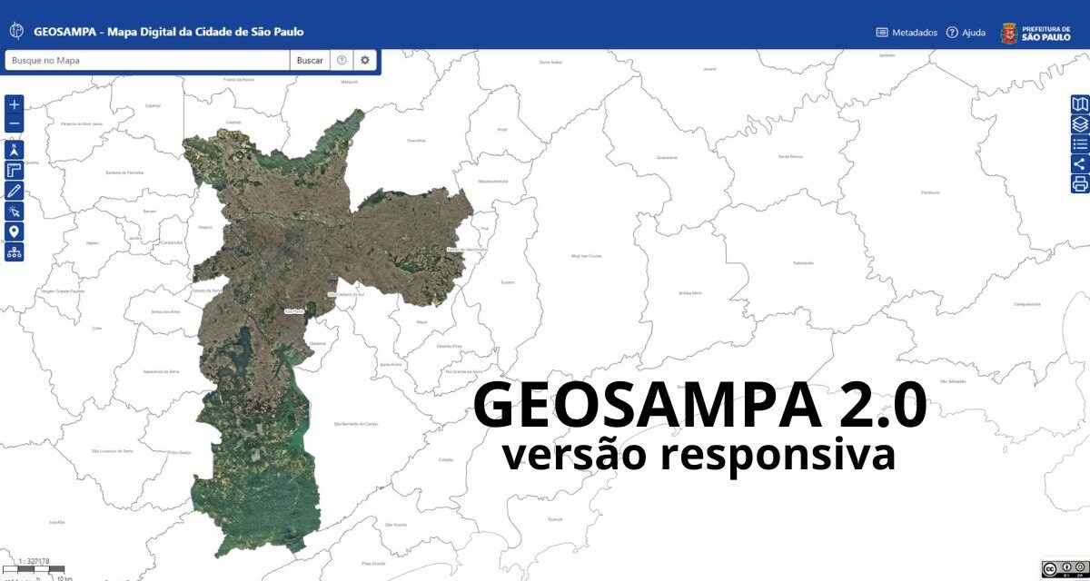 Prefeitura lança GeoSampa 2.0 com versão responsiva para celulares e tablets
