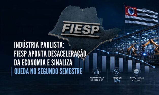 Indústria paulista: Fiesp adverte para queda no segundo semestre