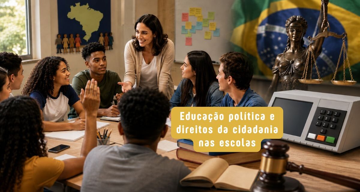 Educação política na escola: a lei muda, mas a democracia se aprende na prática