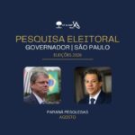 Paraná Pesquisas: Tarcísio lidera disputa ao Governo com 50% e corrida ao Senado tem empate técnico