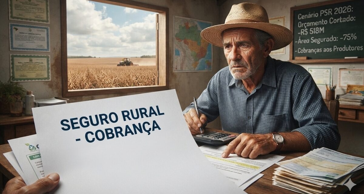 Seguro Rural enfrenta crise e produtores recebem cobranças