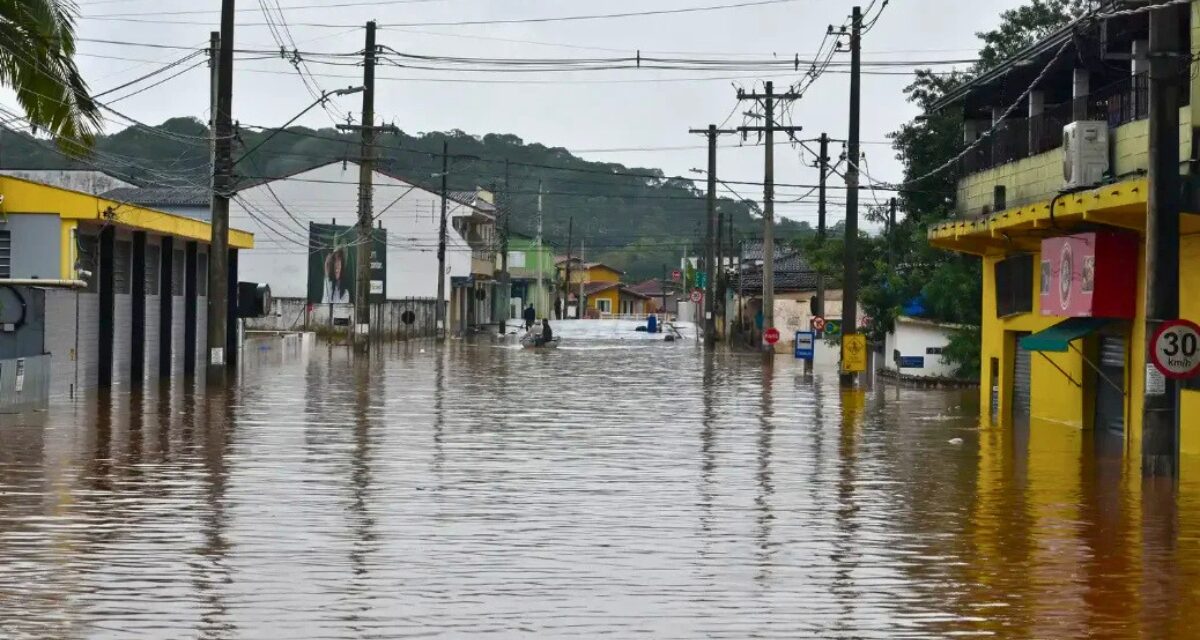 Chuvas no Vale do Ribeira: forças-tarefa de socorro emergencial são mobilizadas