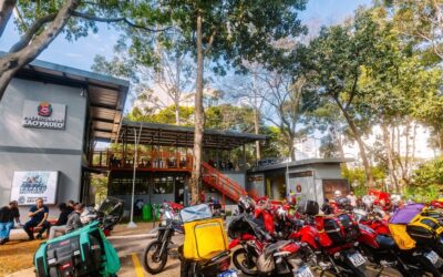 Espaço Motoboy apoia rotina de entregadores em São Paulo