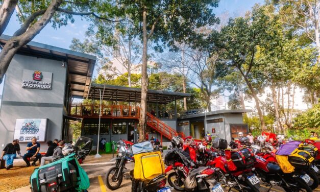 Espaço Motoboy apoia rotina de entregadores em São Paulo