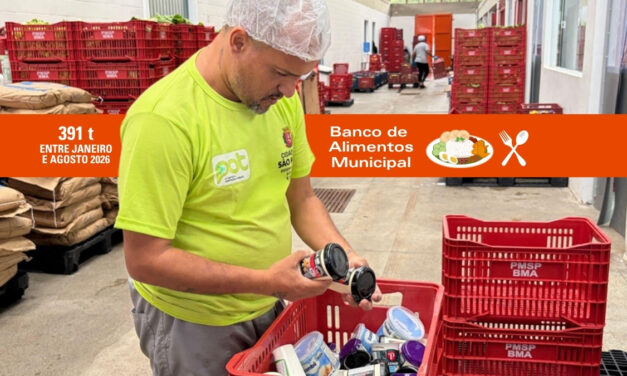 Banco de Alimentos transfere 391 toneladas para doações em São Paulo