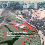 Nunes inspeciona obras do futuro Complexo Viário Roberto Marinho