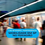Transporte em SP para o feriado de 7 de setembro