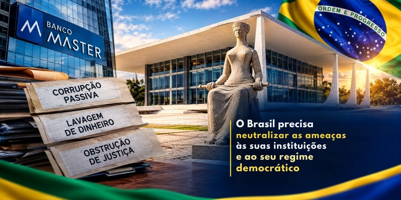 O Brasil precisa neutralizar as ameaças às suas instituições e ao seu regime democrático