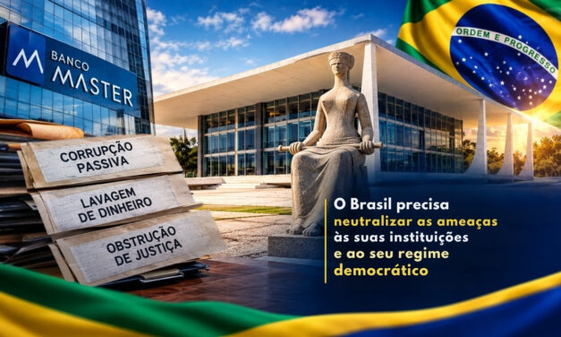 O Brasil precisa neutralizar as ameaças às suas instituições e ao seu regime democrático