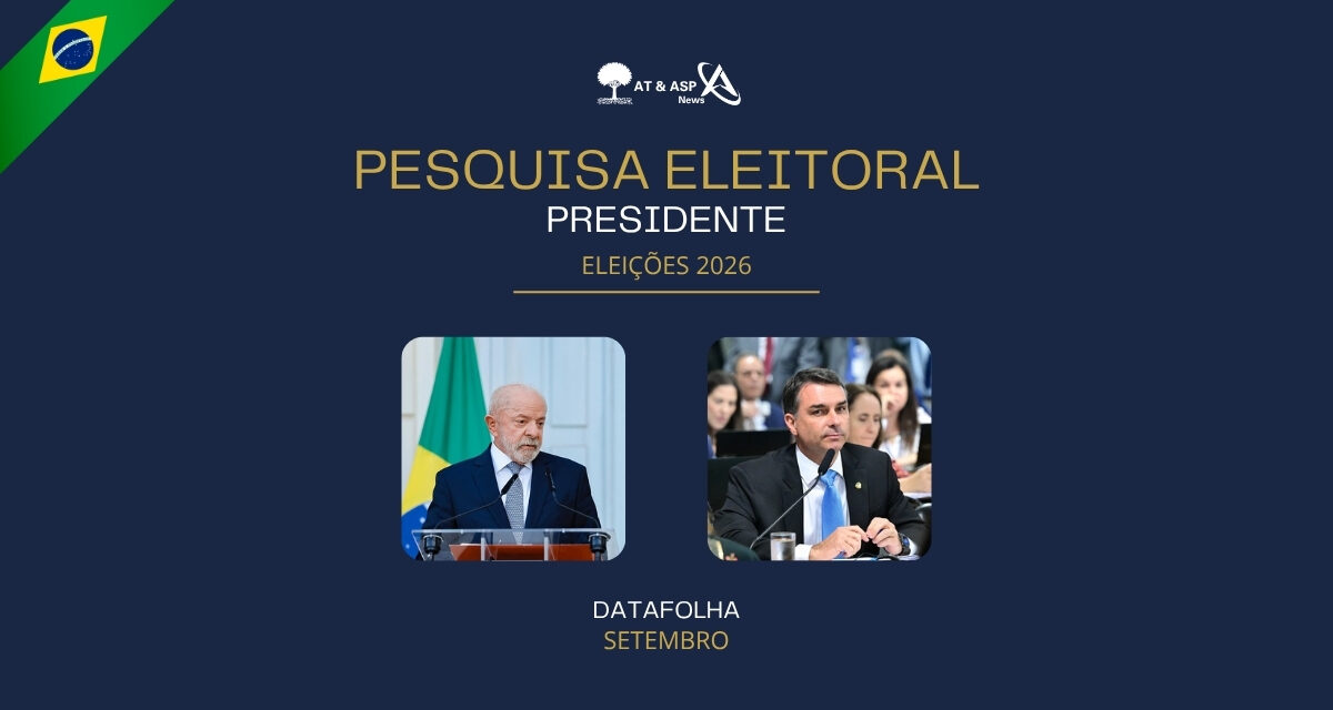 Datafolha: Lula mantém vantagem no 1º turno, mas diferença para Flávio Bolsonaro é a menor desde maio
