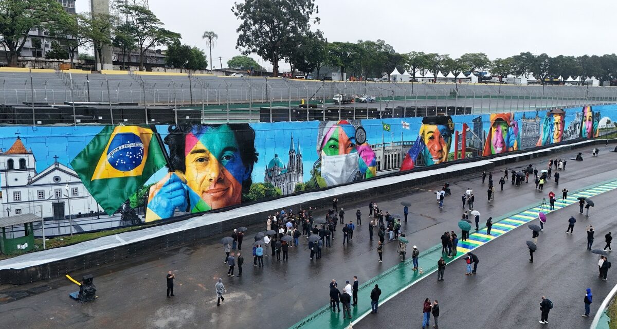 Interlagos ganha mural de Kobra e amplia capacidade para o GP de Fórmula 1